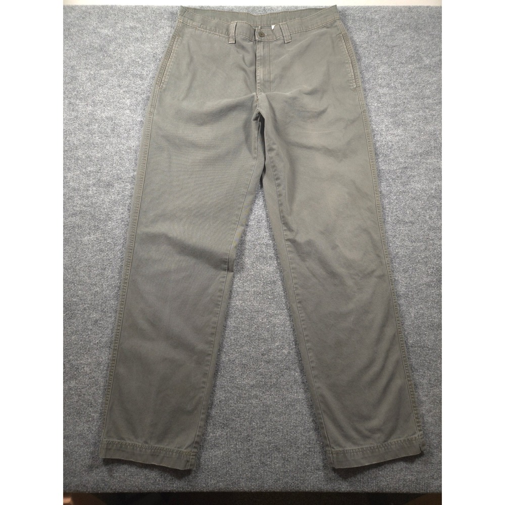 Vintage Polo Jeans Co Ralph Lauren Utility Chinos Mens 36x34 Tall Green 90s Y2K